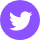 icone twitter violette