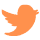 icone twitter orange