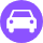 icone voiture violette