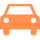 icone voiture orange