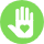 icone avec volontariat verte claire