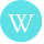 icone WordPress bleue