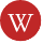 icone WordPress rouge