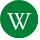 icone WordPress vert foncée
