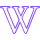 icone wordpress violet